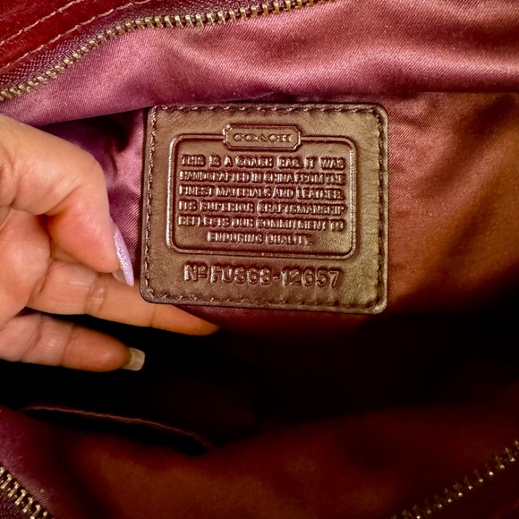 AUTHENTIC COACH SHOULDER BAG - Picture 5 of 10